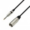Adam Hall K3MMP0300 - kabel XLR M - Jack Mono 3M