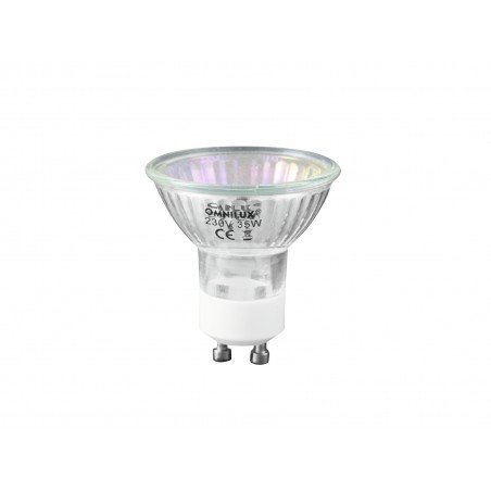 OMNILUX GU-10 230V/50W 1500h 25° blue - 1