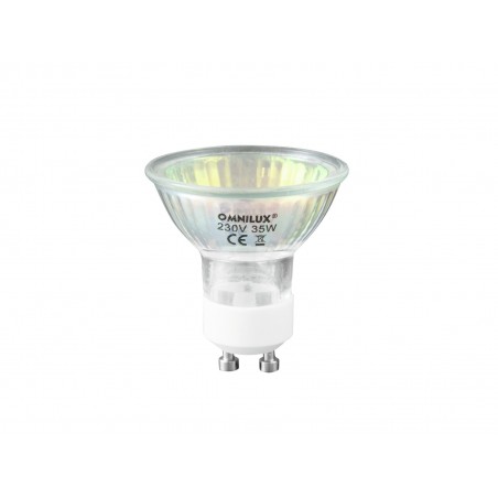 OMNILUX GU-10 230V/50W 1500h 25° red - 1