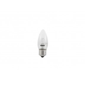 OMNILUX 230V/18W E-27 candle lamp clear H - 1