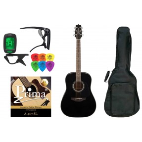 Gitara Akustyczna + Pokrowiec Tuner Kostki Zestaw 012 - 1