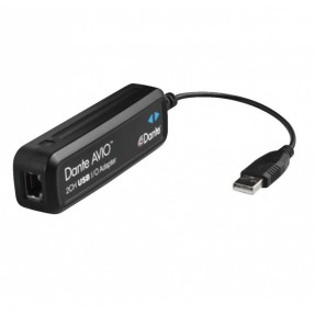 Monacor ADP-USB-2X2 - Konwerter AVIO Dante