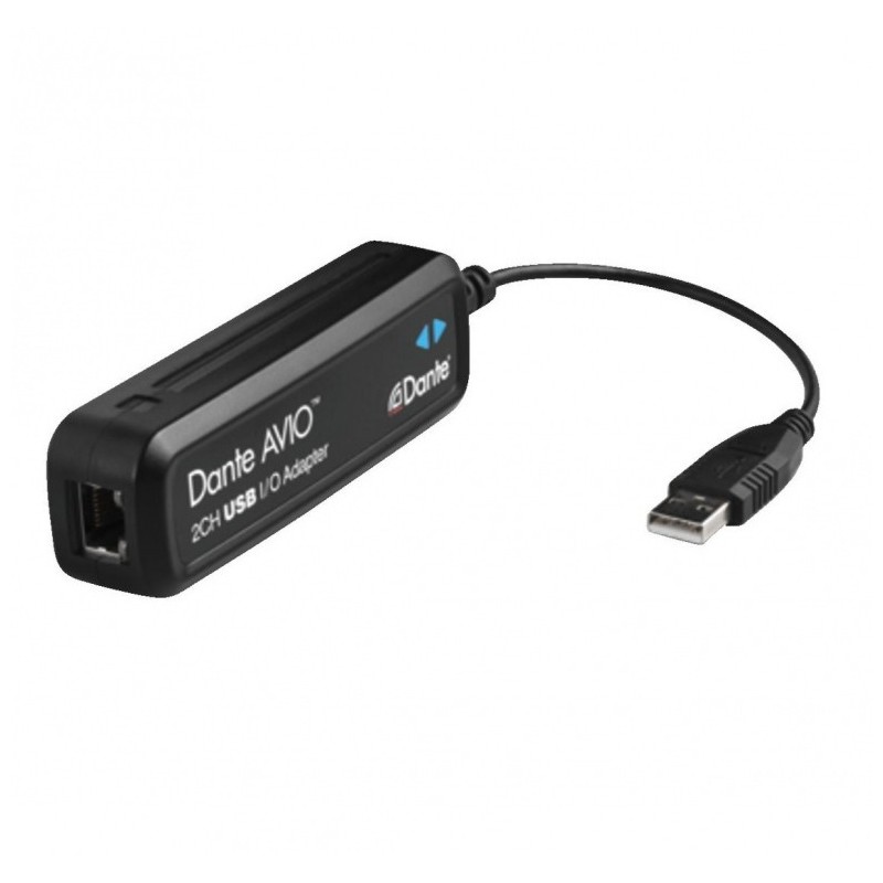 Monacor ADP-USB-2X2 - Konwerter AVIO Dante