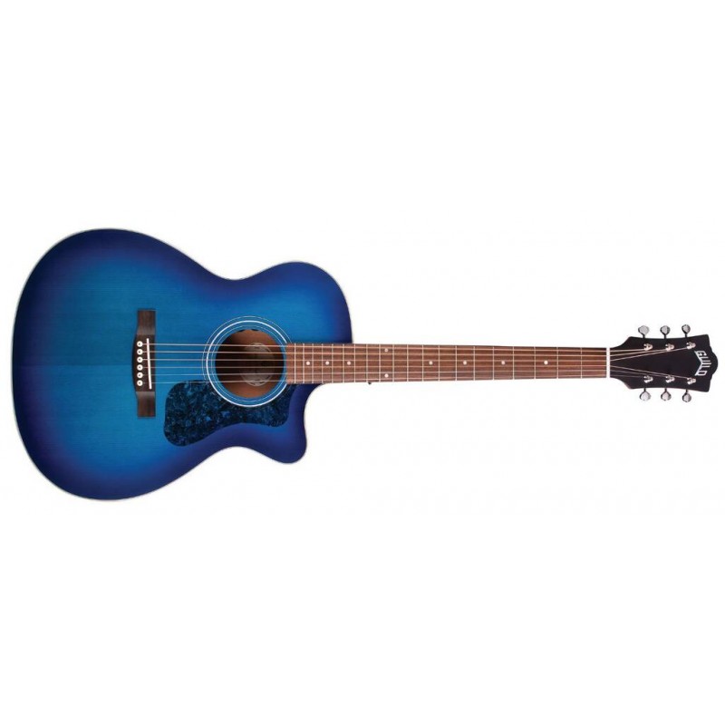 Guild OM-240CE DBB Dark Blue Burst - Gitara elektro-akustyczna - 2