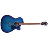 Guild OM-240CE DBB Dark Blue Burst - Gitara elektro-akustyczna - 2