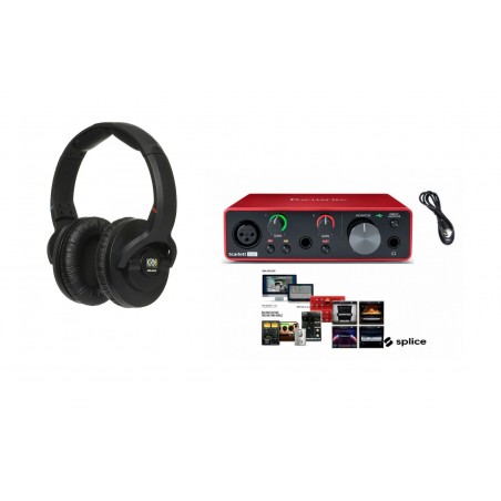 Interfejs Audio + Słuchawki Zestaw Basic Studio Zestaw 012 - 1