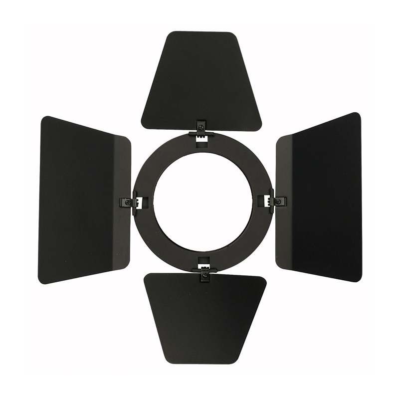 Showtec Barndoor for Compact Studio Beam Black