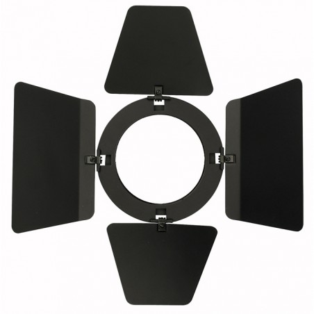 Showtec Barndoor for Compact Studio Beam Black