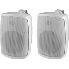 Monacor WALL-04TslsWS - głośniki instalacyjne, para