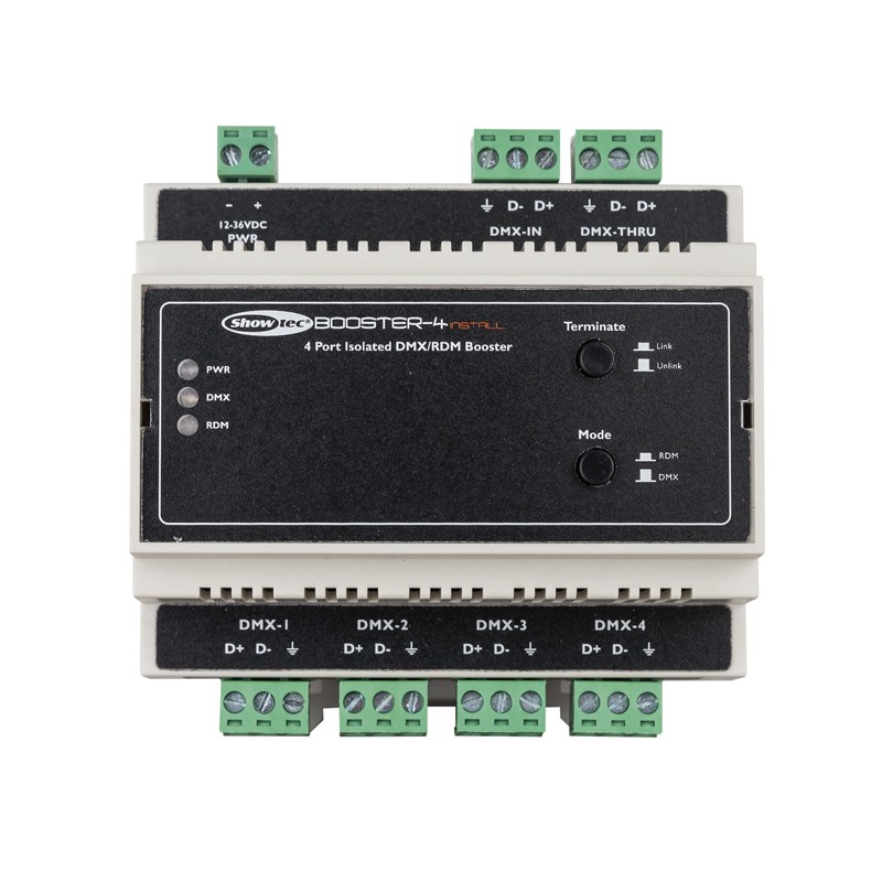 Showtec Booster-4 Install Showtec Booster-4 Install