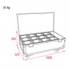 Showtec Case for 12 x Stage Blinder 1 - 4 Showtec Case for 12 x Stage Blinder 1 - 4
