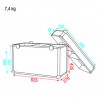 Showtec Case for 2 x Phantom 25/50/65 - 4 Showtec Case for 2 x Phantom 25/50/65 - 4