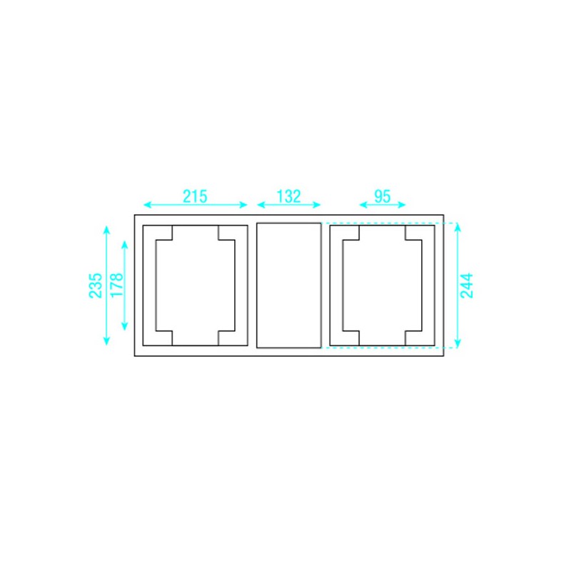 Showtec Case for 2 x Phantom 25/50/65 - 5 Showtec Case for 2 x Phantom 25/50/65 - 5