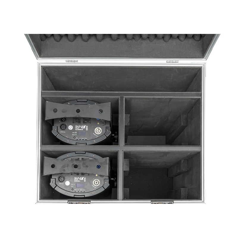 Showtec Case for 4 x Shark Scan or Barrel - 3 Showtec Case for 4 x Shark Scan or Barrel - 3