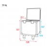 Showtec Case for 4 x Shark Scan or Barrel - 6 Showtec Case for 4 x Shark Scan or Barrel - 6