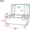 Showtec Case for 8x Sunstrip LED - 5 Showtec Case for 8x Sunstrip LED - 5