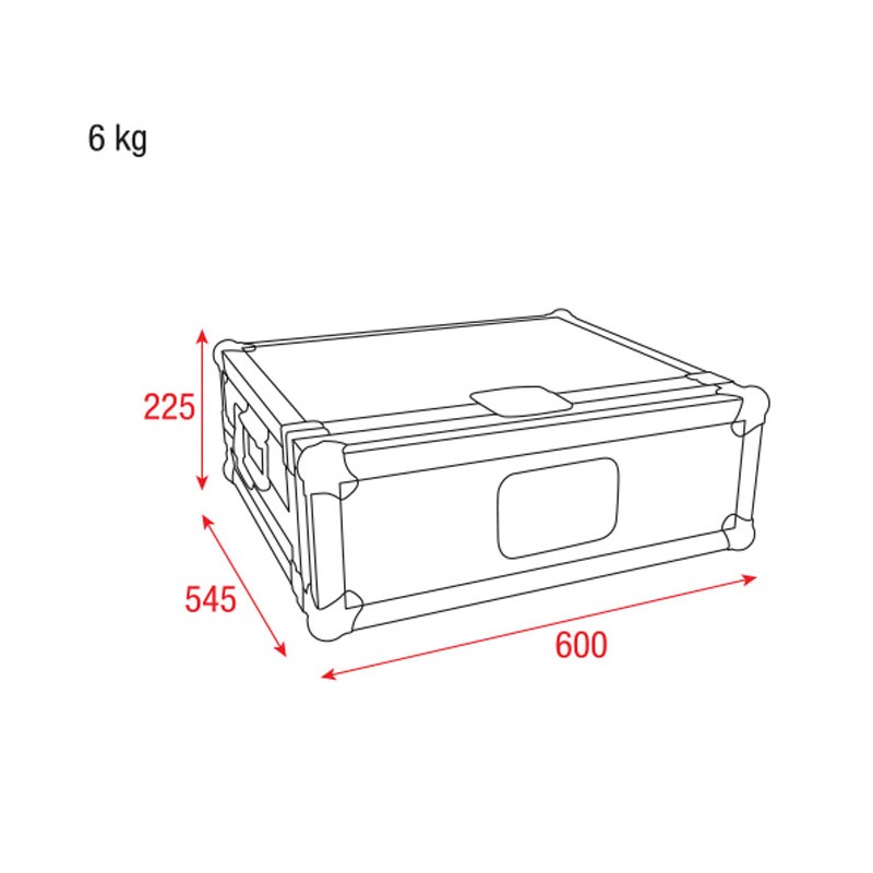 Showtec Case for LAMPY 20 - 3 Showtec Case for LAMPY 20 - 3