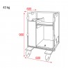 Showtec Case for Mistique - 9 Showtec Case for Mistique - 9