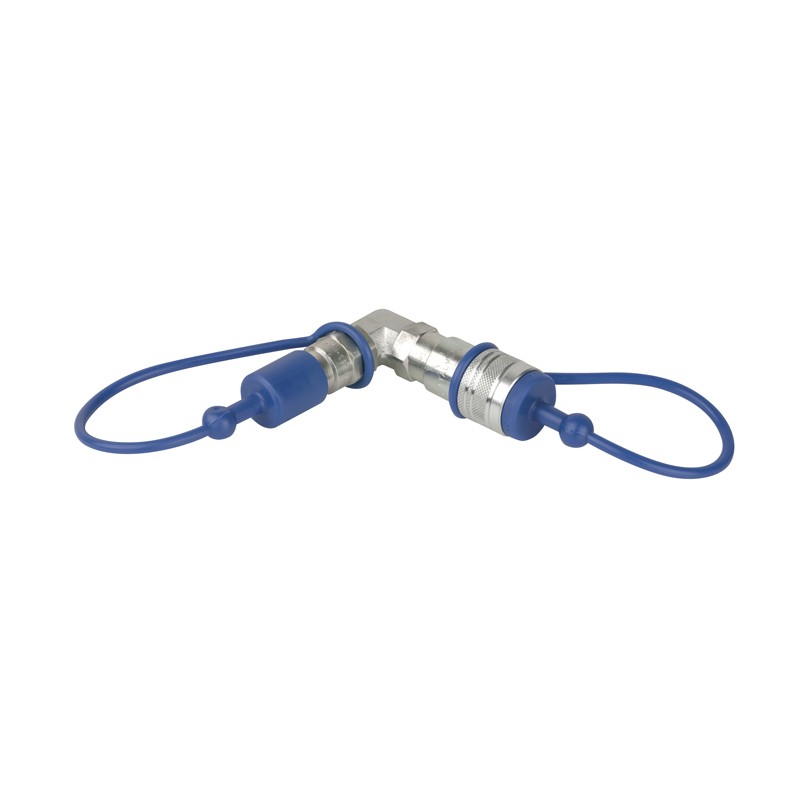 Showtec CO2 90" 3/8 Q-Lock Connector - 3 Showtec CO2 90" 3/8 Q-Lock Connector - 3