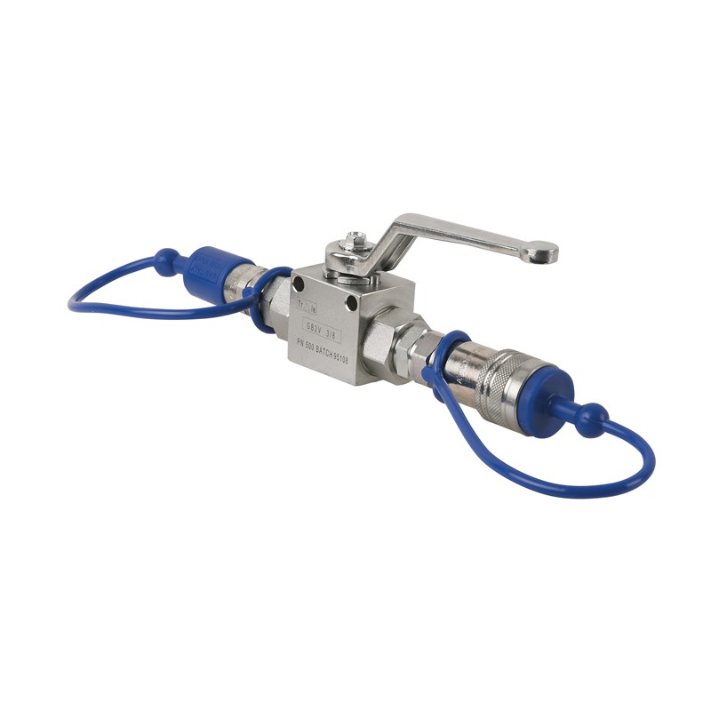Showtec CO2 Q-Lock Shut-off Valve - 2 Showtec CO2 Q-Lock Shut-off Valve - 2