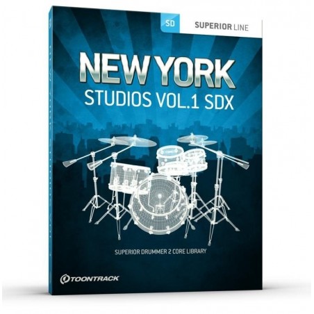 TOONTRACK New York Studios Vol.1 SDX - biblioteka brzmień