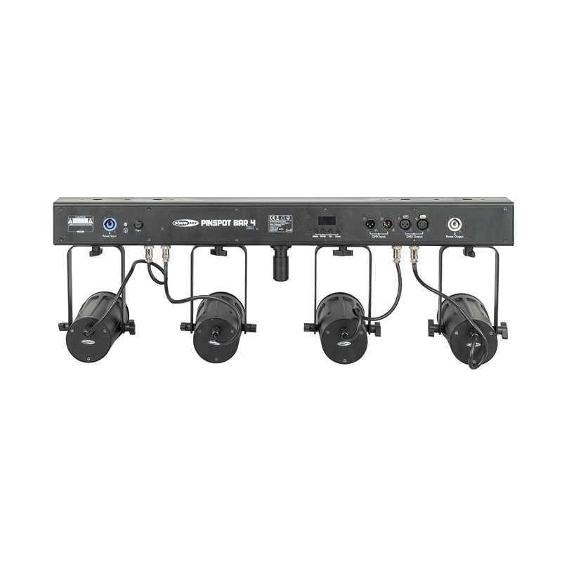 Showtec Pinspot Bar 4 WW - 2 Showtec Pinspot Bar 4 WW - 2
