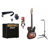 Gitara Elektryczna + Wzmacniacz 15W Kabel Zestaw 572 - 1 Gitara Elektryczna + Wzmacniacz 15W Kabel Zestaw 572 - 1