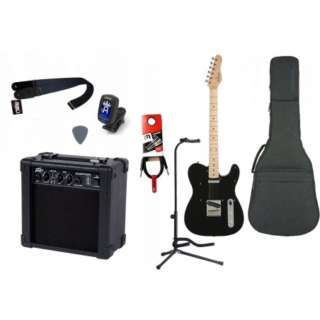 Gitara Elektryczna + Wzmacniacz 7W Kabel Zestaw 582 - 1