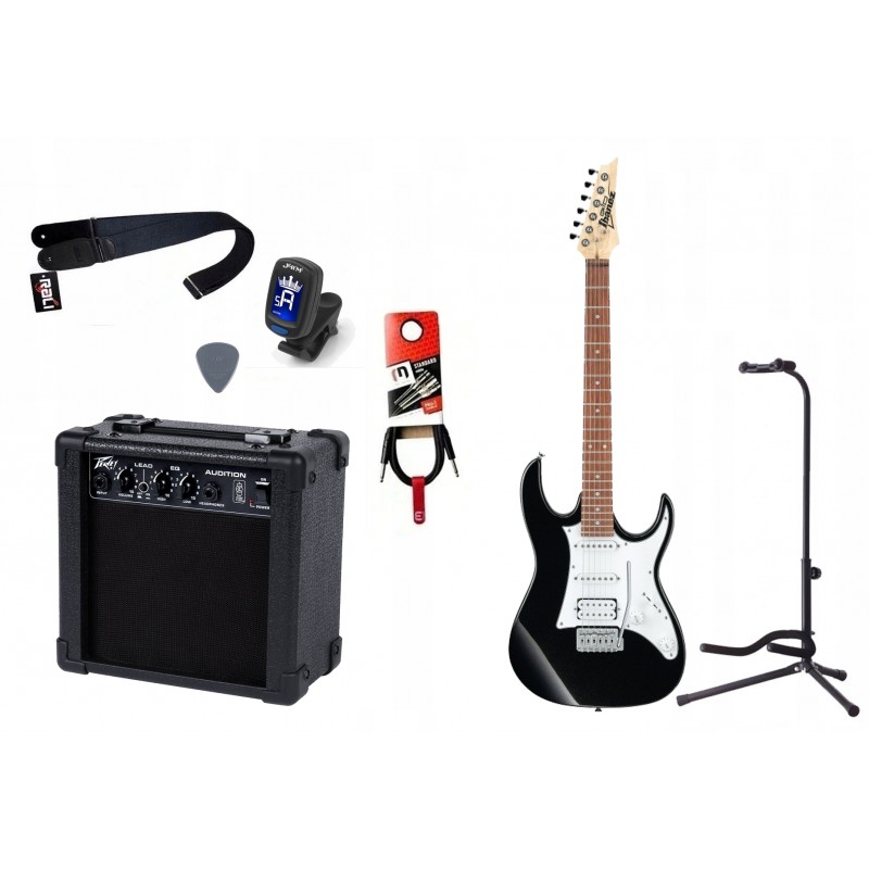 Gitara Elektryczna + Wzmacniacz 7W Kabel Zestaw 625 - 1