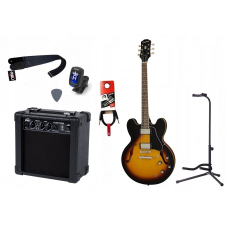Gitara Elektryczna + Wzmacniacz 7W Kabel Zestaw 644 - 1