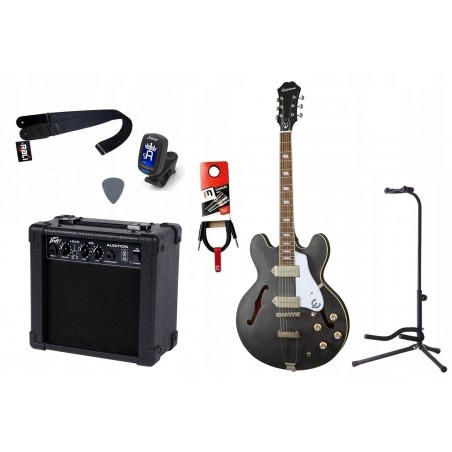 Gitara Elektryczna + Wzmacniacz 7W Kabel Zestaw 645 - 1