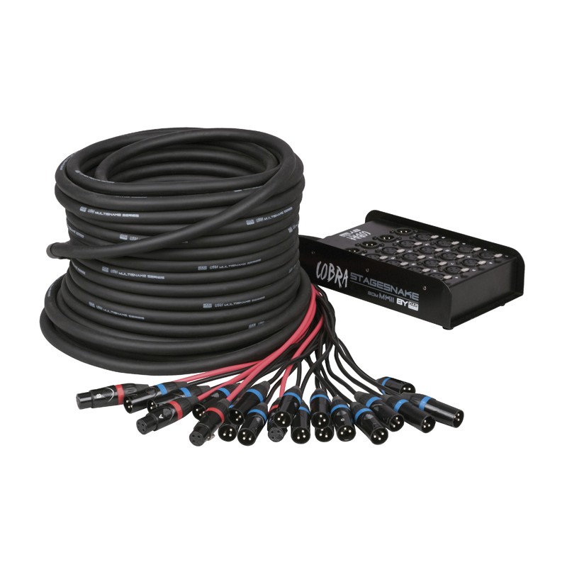 DAP Audio CobraX 16/4 StageSnake - 30 m - 1 DAP Audio CobraX 16/4 StageSnake - 30 m - 1