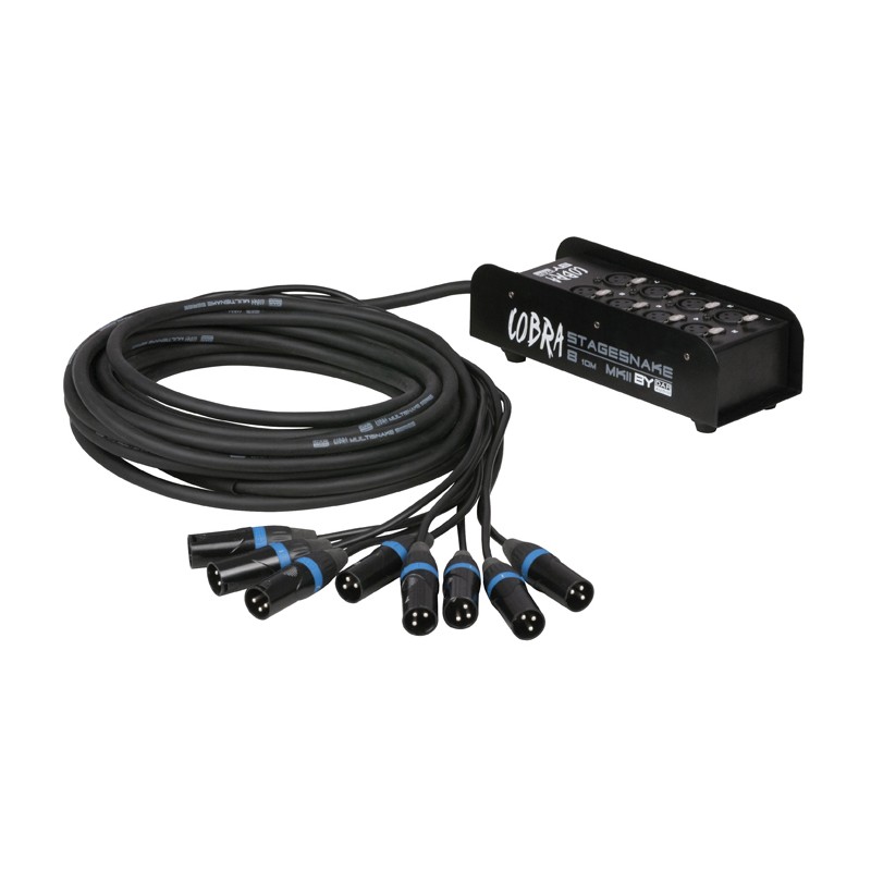 DAP Audio CobraX 8 StageSnake - 10 m - 1 DAP Audio CobraX 8 StageSnake - 10 m - 1