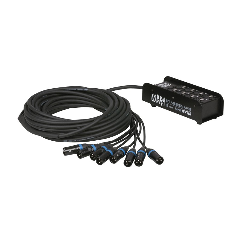 DAP Audio CobraX 8 StageSnake - 15 m - 1 DAP Audio CobraX 8 StageSnake - 15 m - 1