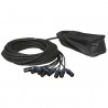 DAP Audio CobraX 8 StageSnake - 15 m - 2 DAP Audio CobraX 8 StageSnake - 15 m - 2
