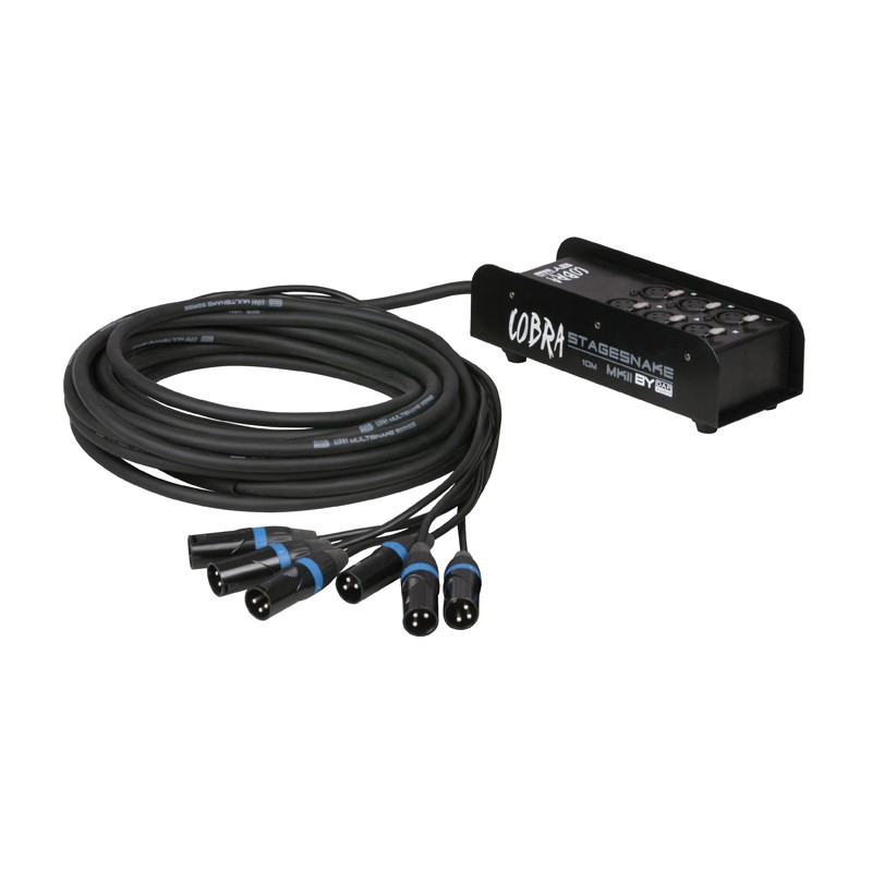DAP Audio CobraX 6 StageSnake - 10 m - 1 DAP Audio CobraX 6 StageSnake - 10 m - 1