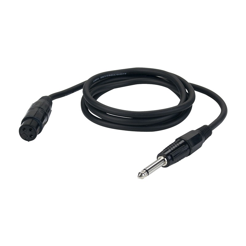 DAP Audio FL02 - unbal. XLR/F 3P to Jack mono - 1,5 m - 1 DAP Audio FL02 - unbal. XLR/F 3P to Jack mono - 1,5 m - 1