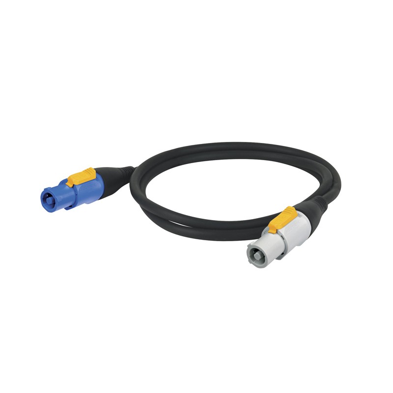 DAP Audio Power Cable Neutrik powerCON M/F 3x 1.5 mm2 - 3 m - 1 DAP Audio Power Cable Neutrik powerCON M/F 3x 1.5 mm2 - 3 m - 1