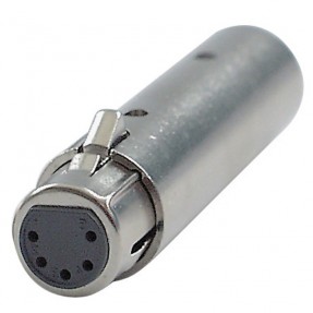DAP Audio FLA30 - XLR 5P female to XLR 3P male adapter - 1