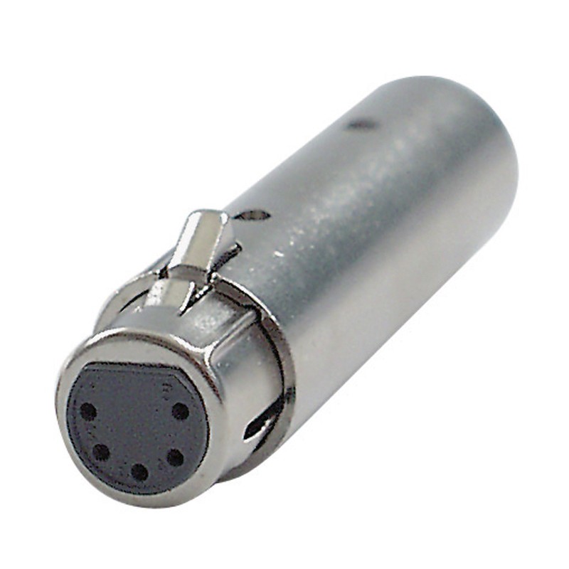 DAP Audio FLA30 - XLR 5P female to XLR 3P male adapter - 1 DAP Audio FLA30 - XLR 5P female to XLR 3P male adapter - 1