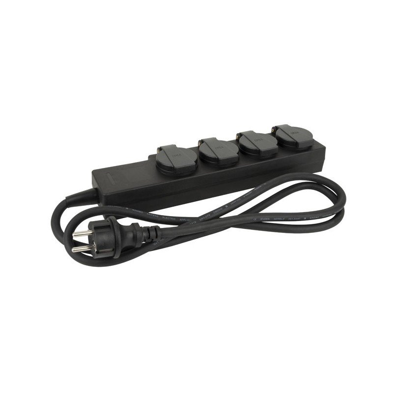 DAP Audio Multisocket Schuko 4-way 3 x 1.5 mm2 - 1 DAP Audio Multisocket Schuko 4-way 3 x 1.5 mm2 - 1