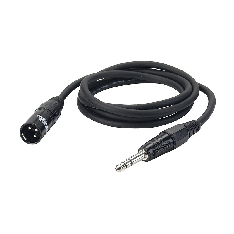 DAP Audio FL04 - bal. XLR/M 3P to Jack stereo - 6 m - 1 DAP Audio FL04 - bal. XLR/M 3P to Jack stereo - 6 m - 1