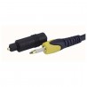 DAP Audio FOP02 - Miniplug to Miniplug Black - 6 m - 3 DAP Audio FOP02 - Miniplug to Miniplug Black - 6 m - 3
