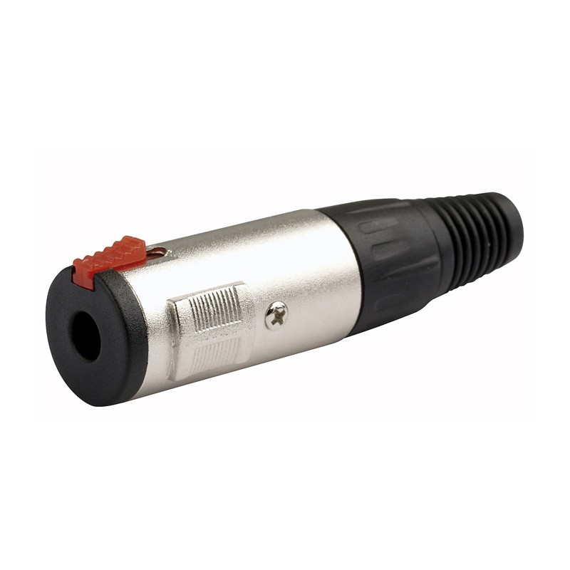 DAP Audio Jack Plug, Stereo, Locking, female - 1 DAP Audio Jack Plug, Stereo, Locking, female - 1