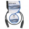 DAP Audio FLX01- bal. XLR/M 3P to XLR/F 3P - 0,75 m X-type - 2