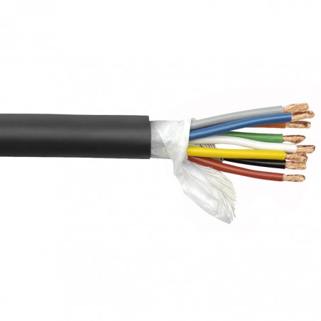 DAP Audio SPK-825 - Stage Multi Speaker Cable 8x 2.5 mm, Black Jacket, price per m - 1