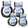 DAP Audio FLX05 - unbal. Jack mono to Jack mono X-type - 10 m - 3 DAP Audio FLX05 - unbal. Jack mono to Jack mono X-type - 10 m - 3