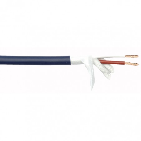 DAP Audio SPK-215 - Stage Speaker Cable 2x 1.5 mm, 100 m on Spool, Blue Jacket - 1