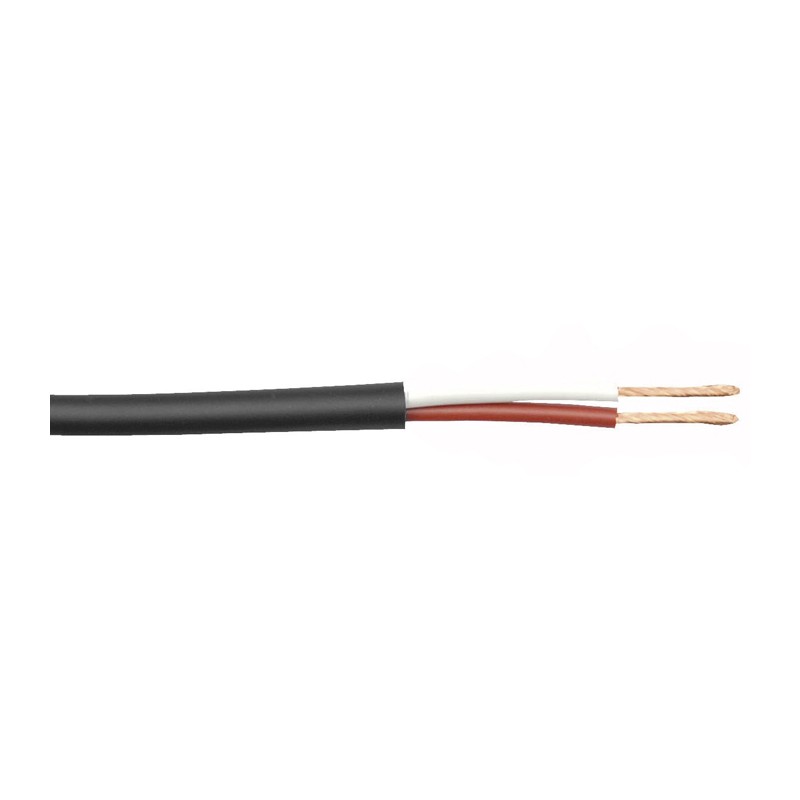 DAP Audio SPC-225 - Stage Speaker Cable 2x 2.5 mm, 100 m on Spool, Black Jacket - 1 DAP Audio SPC-225 - Stage Speaker Cable 2x 2.5 mm, 100 m on Spool, Black Jacket - 1