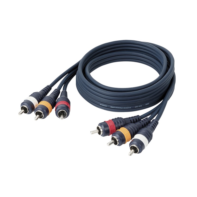 DAP Audio FL47 - 2 x RCA + 1 x Digital cable - 3 m - 1
